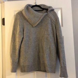 Banana republic zip neck sweater
